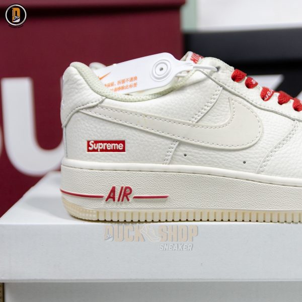 Giày Nike Air Force 1 Low Supreme - Ảnh 7