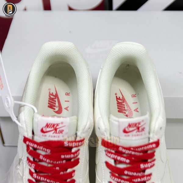 Giày Nike Air Force 1 Low Supreme - Ảnh 9