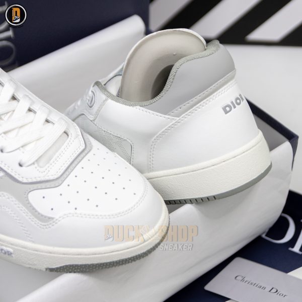 Giày Dior B27 Low White Gray 'Dior Oblique Galaxy White - Ảnh 4