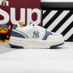 Giày MLB Chunky Liner Denim Pocket New York Yankees Blue