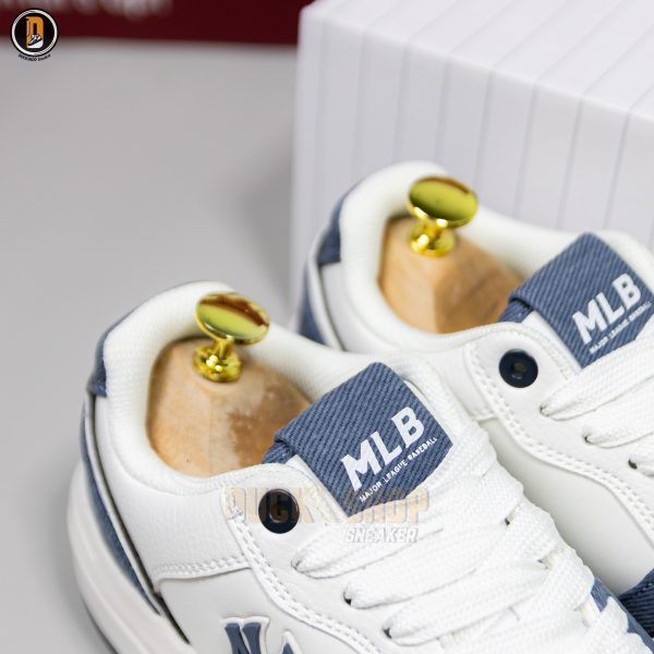 Giày MLB Chunky Liner Denim Pocket New York Yankees Blue - Ảnh 5
