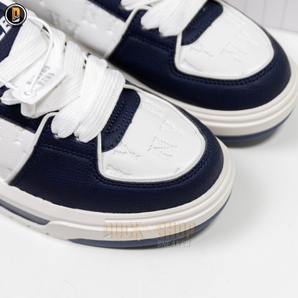 Giày MLB Korea Chunky Liner Classic Mono New York Yankees Navy - Ảnh 6
