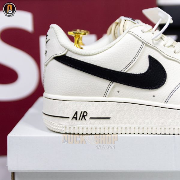 Giày Nike Air Force 1 Low 07 LX Outline Black Swoosh - Ảnh 7