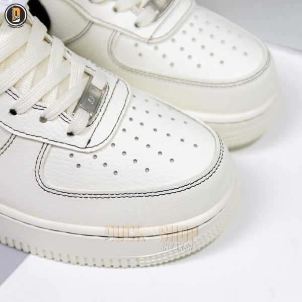 Giày Nike Air Force 1 Low 07 LX Outline Black Swoosh - Ảnh 6