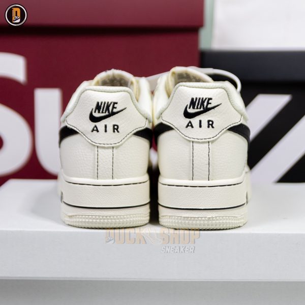 Giày Nike Air Force 1 Low 07 LX Outline Black Swoosh - Ảnh 9
