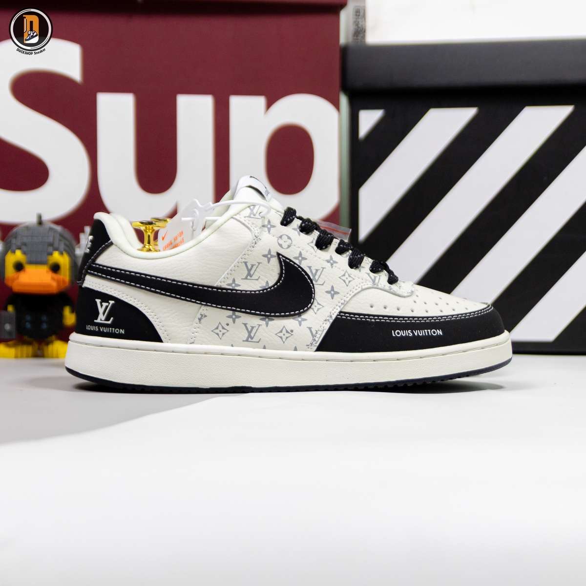 Nike Court X Louis Vuitton LV Black