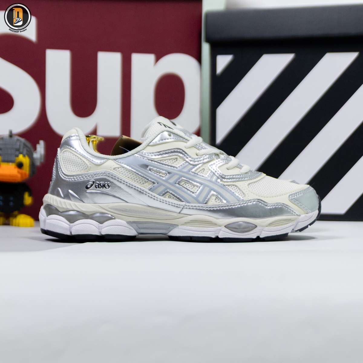 Giày Asics Gel-NYC Cream Pure Silver
