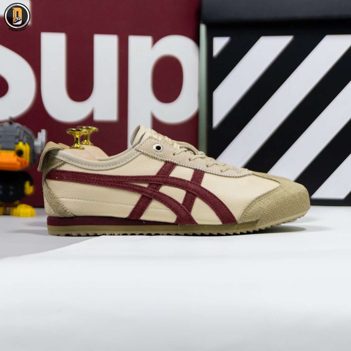 Giày Onitsuka Tiger Mexico 66 SD Beige Beet Like Auth