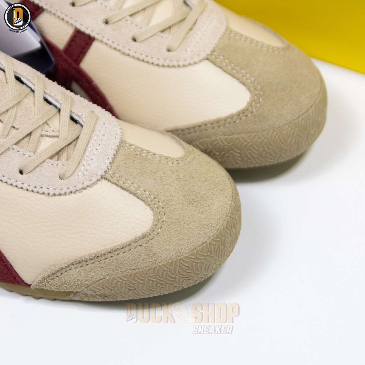 Giày Onitsuka Tiger Mexico 66 SD Beige Beet Like Auth - Ảnh 12