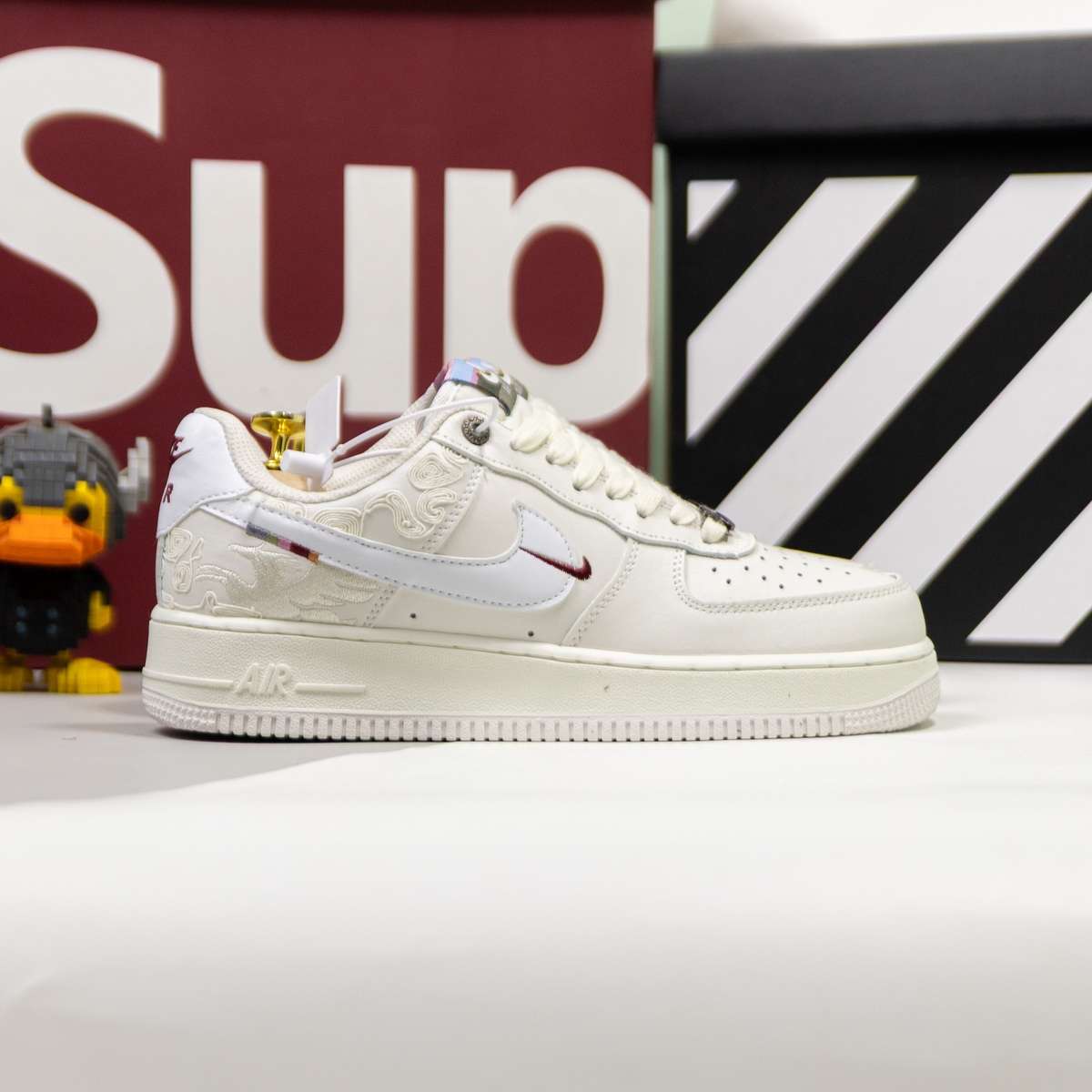 Giày Nike Air Force 1 Low SE LNY Phantom Sail White "Year of the Horse"