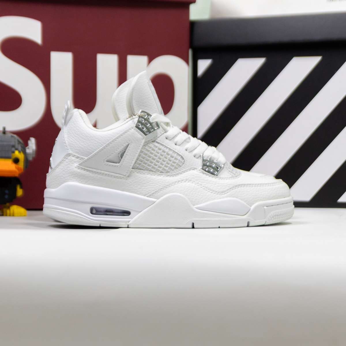 Giày Nike Air Jordan 4 Retro GS Pure Money