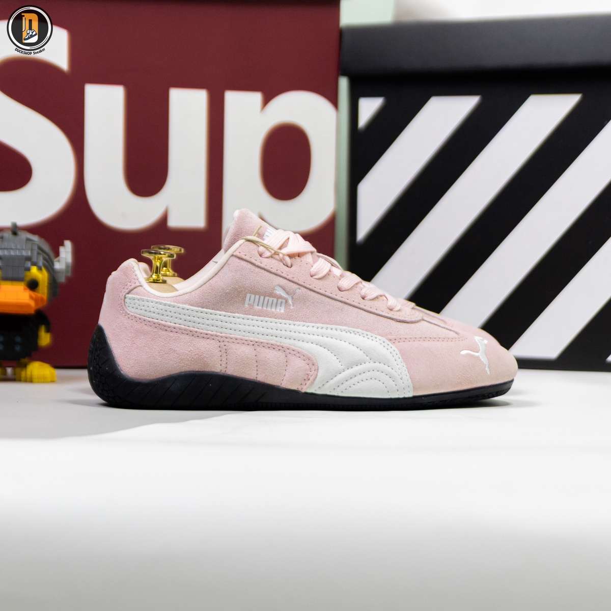Giày Puma Speedcat OG Pink White