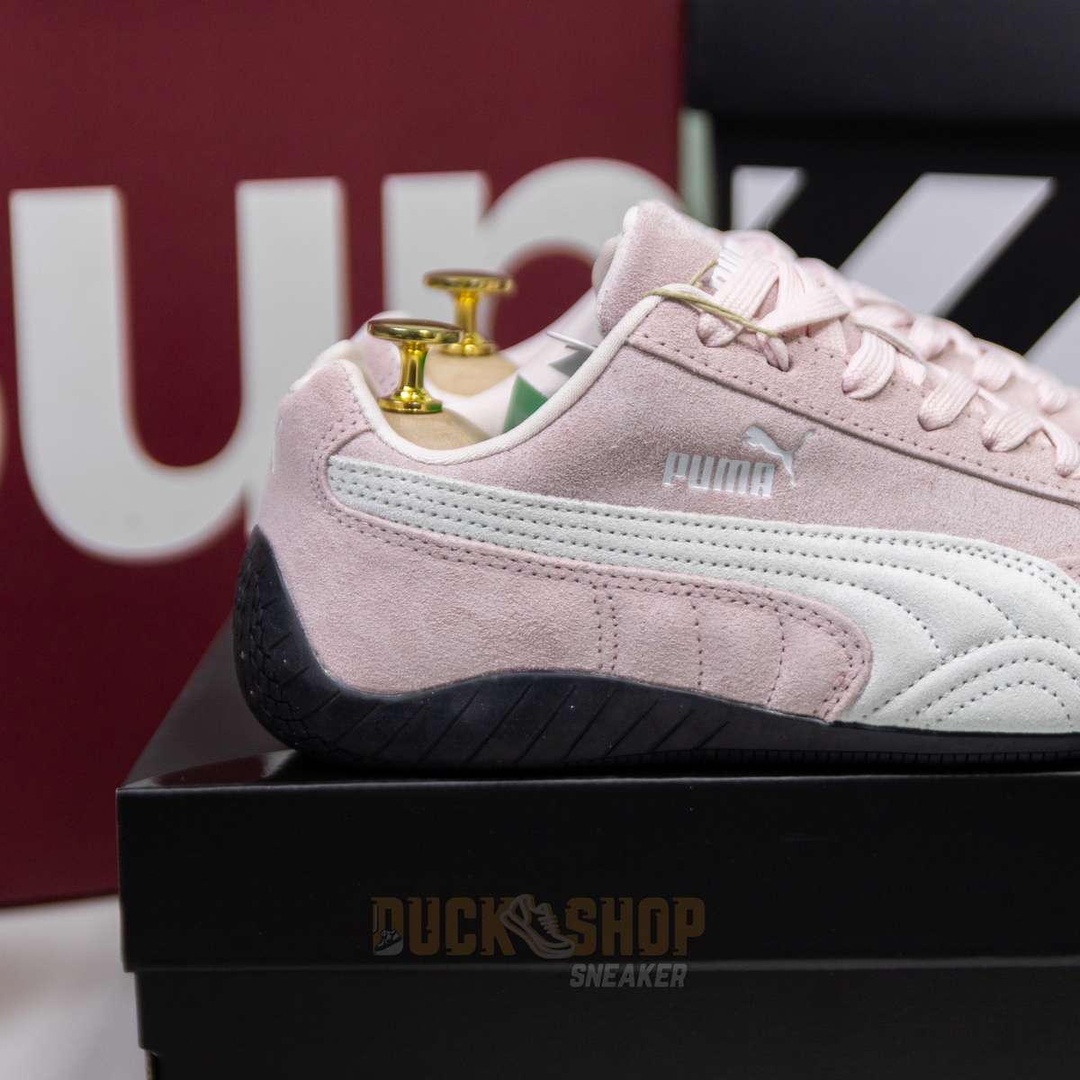 Giày Puma Speedcat OG Pink White - Ảnh 8