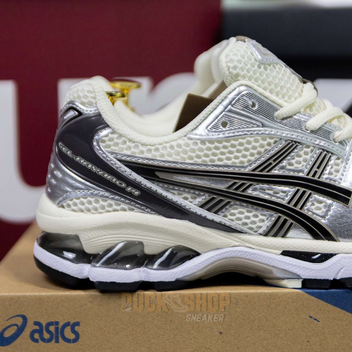 Giày Asics Gel-KAYANO 14 White Jord Grey - Ảnh 9