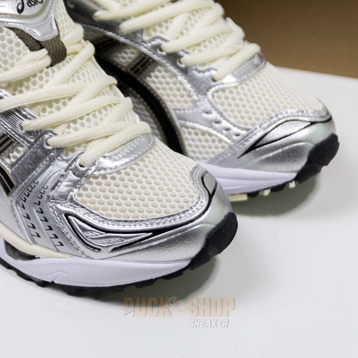 Giày Asics Gel-KAYANO 14 White Jord Grey - Ảnh 10