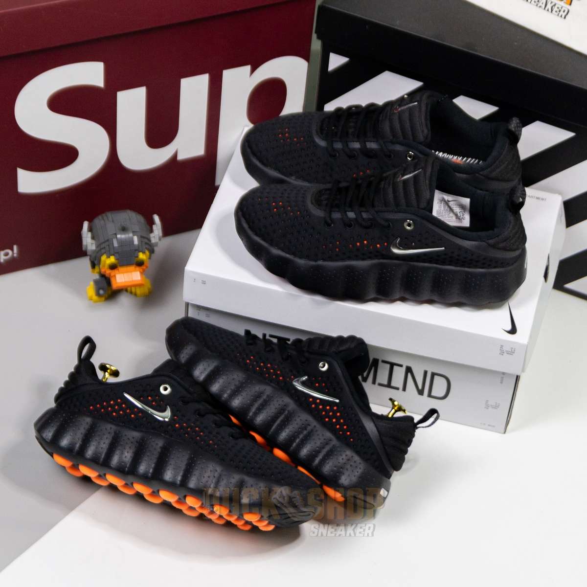 Giày Nike Mind 002 Black Hyper Crimson - Ảnh 14