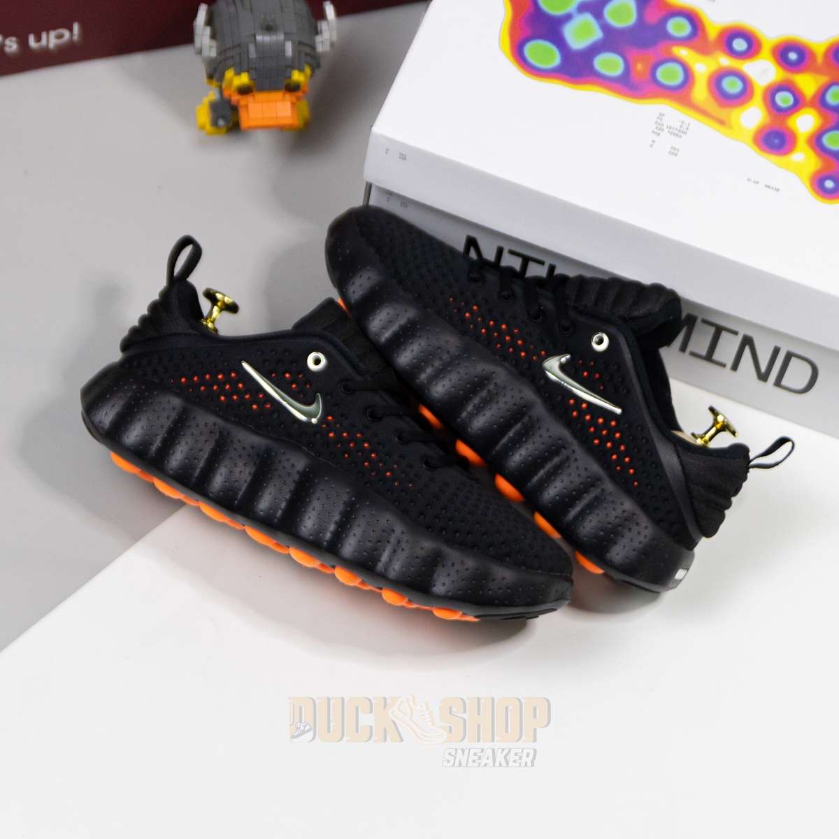 Giày Nike Mind 002 Black Hyper Crimson - Ảnh 5