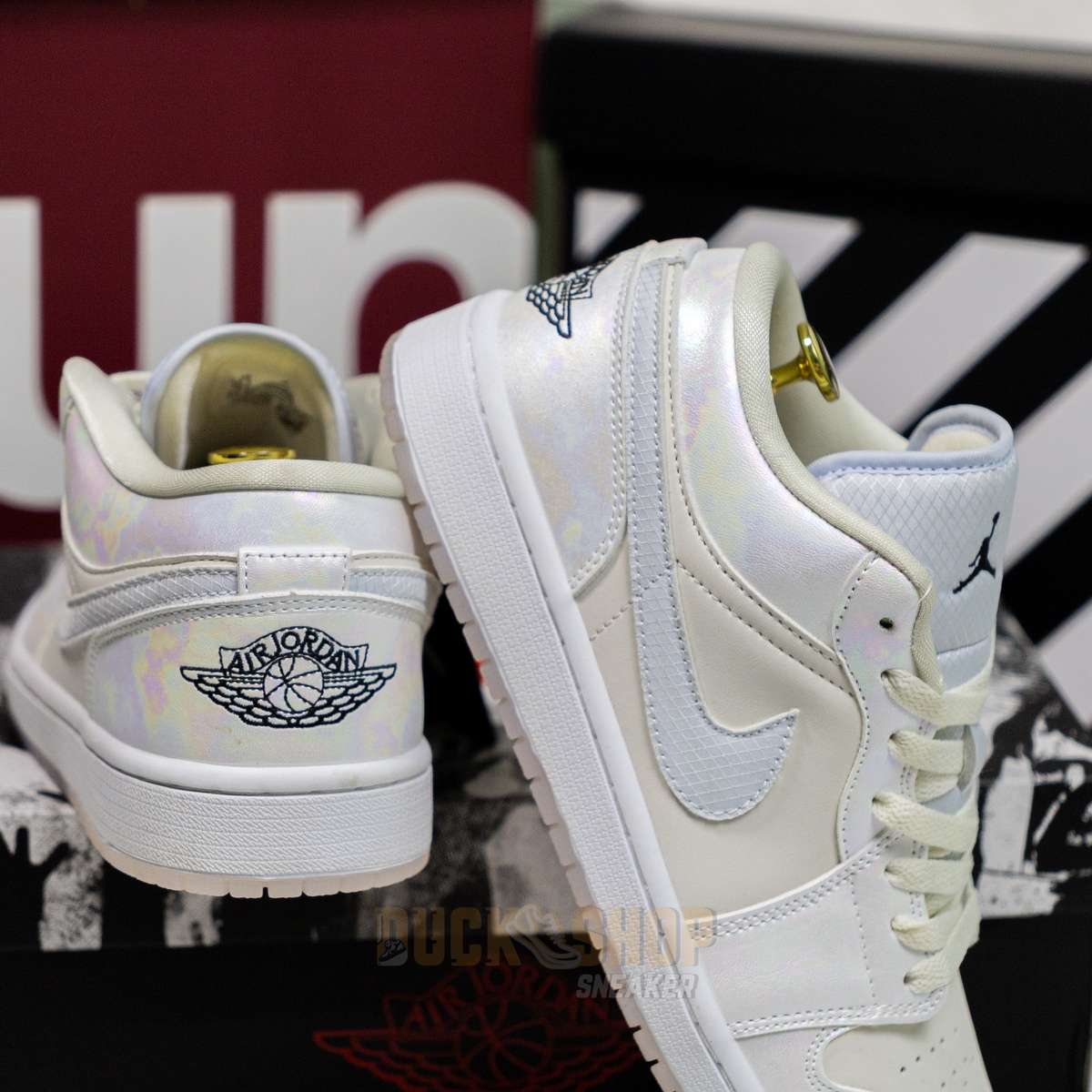 Giày Nike Air Jordan 1 Low Year of the Snake - Ảnh 6