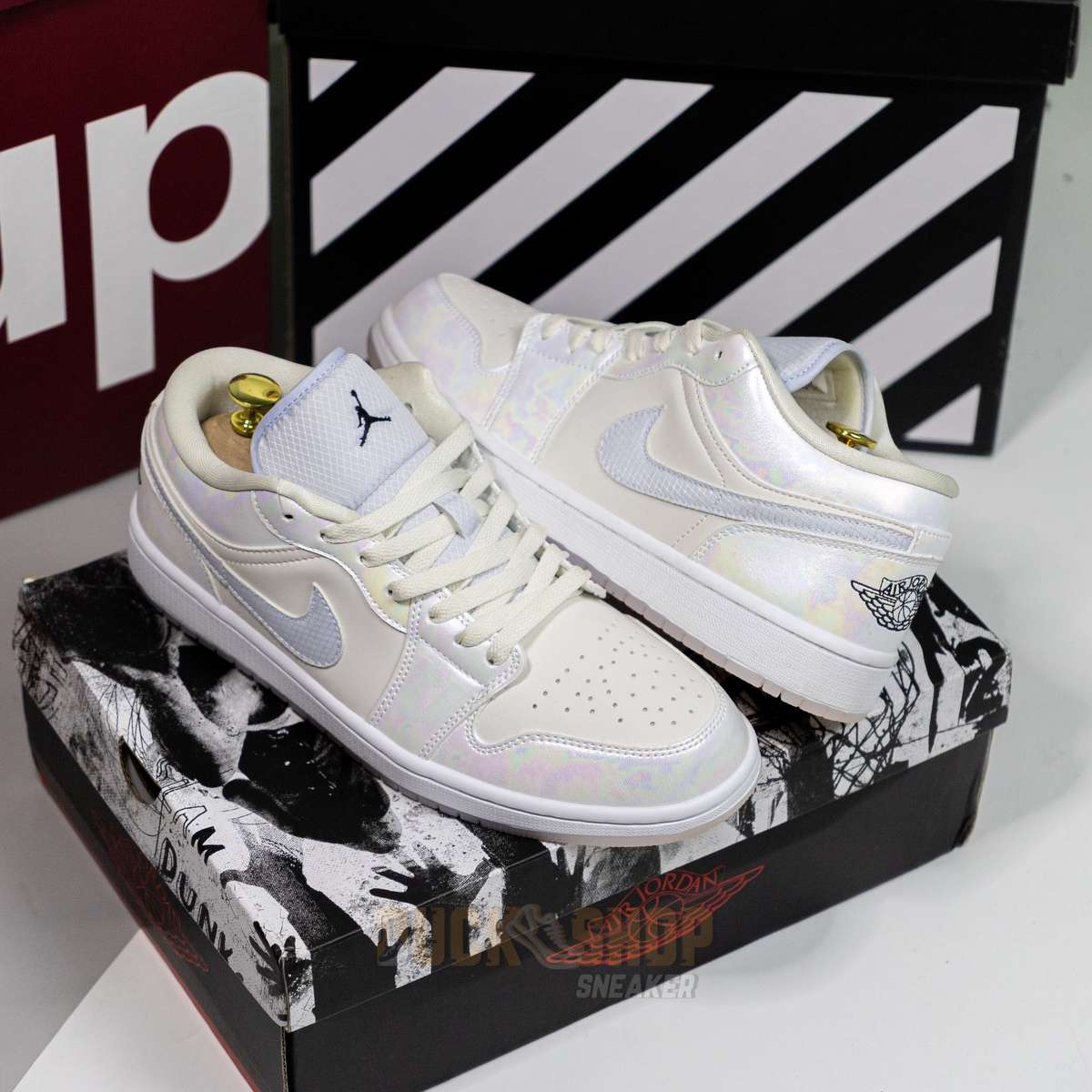 Giày Nike Air Jordan 1 Low Year of the Snake - Ảnh 3