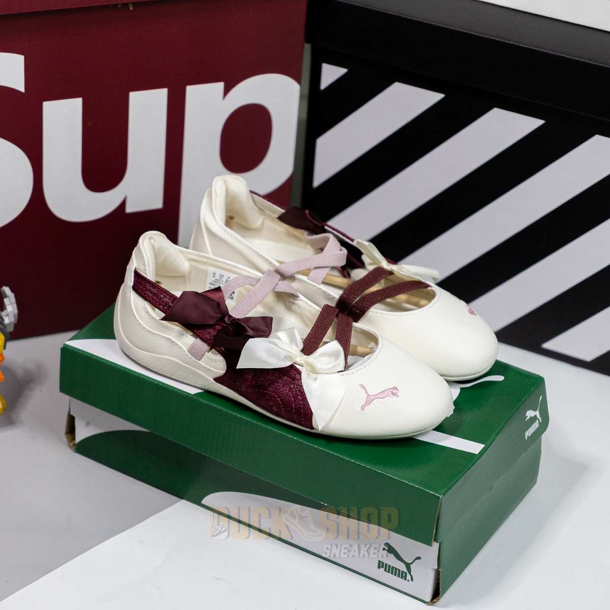 Alternative view of Giày Puma Speedcat Ballet Exclusive Lace Ruby Shimmer
