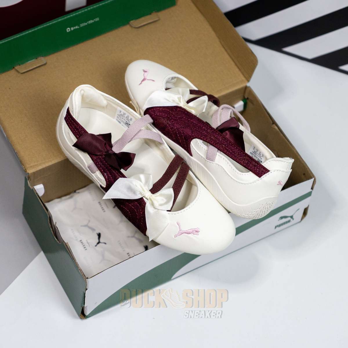 Giày Puma Speedcat Ballet Exclusive Lace Ruby Shimmer - Ảnh 3