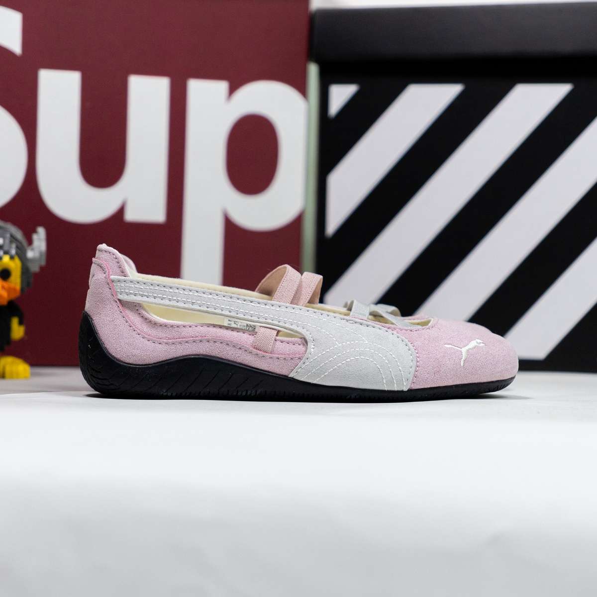Giày Puma Women's Speedcat Ballet SD Pink White