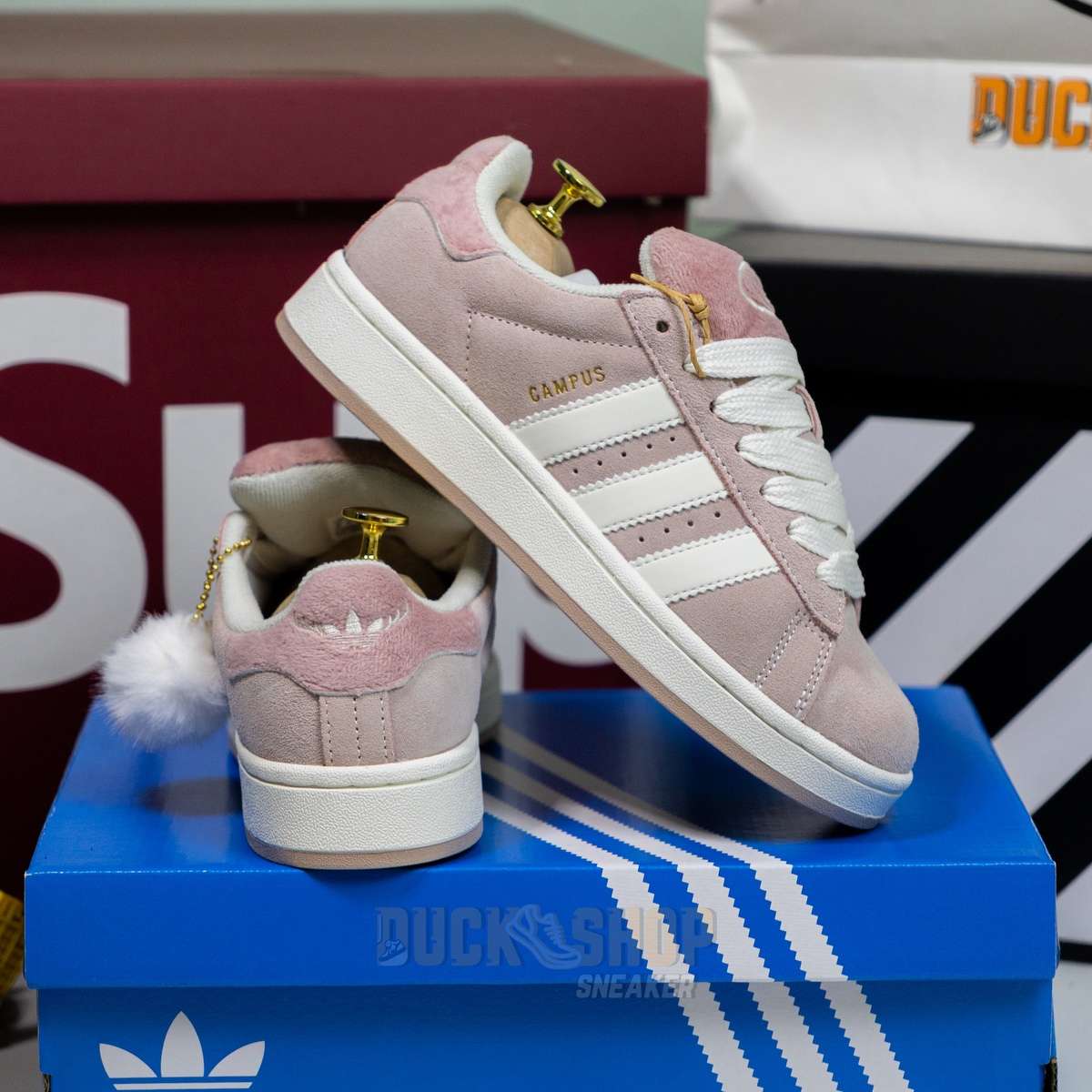 Giày Adidas Campus 00s Pink - Ảnh 6