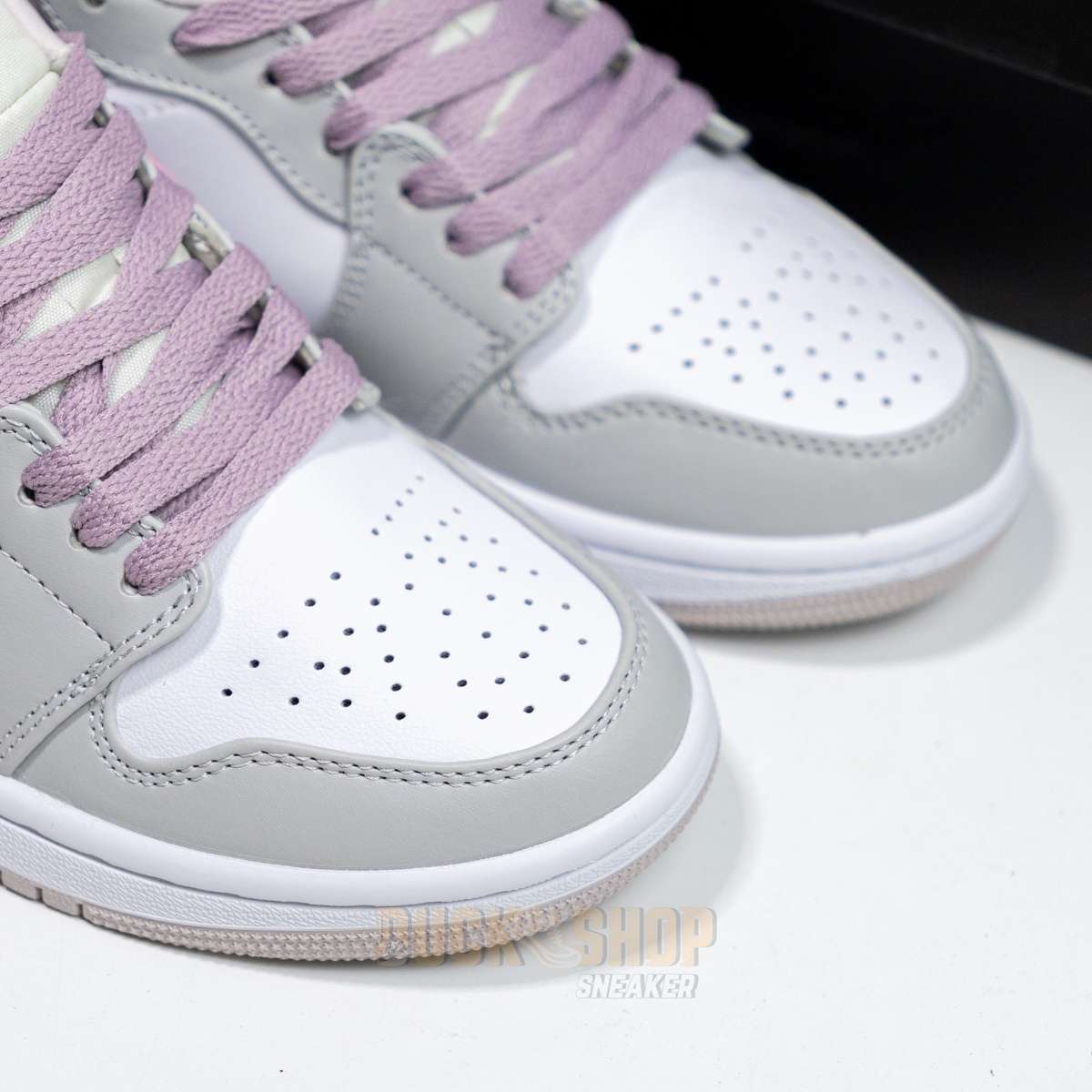 Giày Nike Air Jordan 1 Low Particle Rose - Ảnh 11