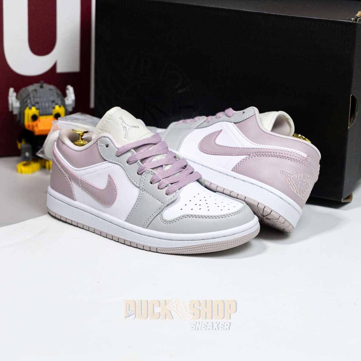 Giày Nike Air Jordan 1 Low Particle Rose - Ảnh 5