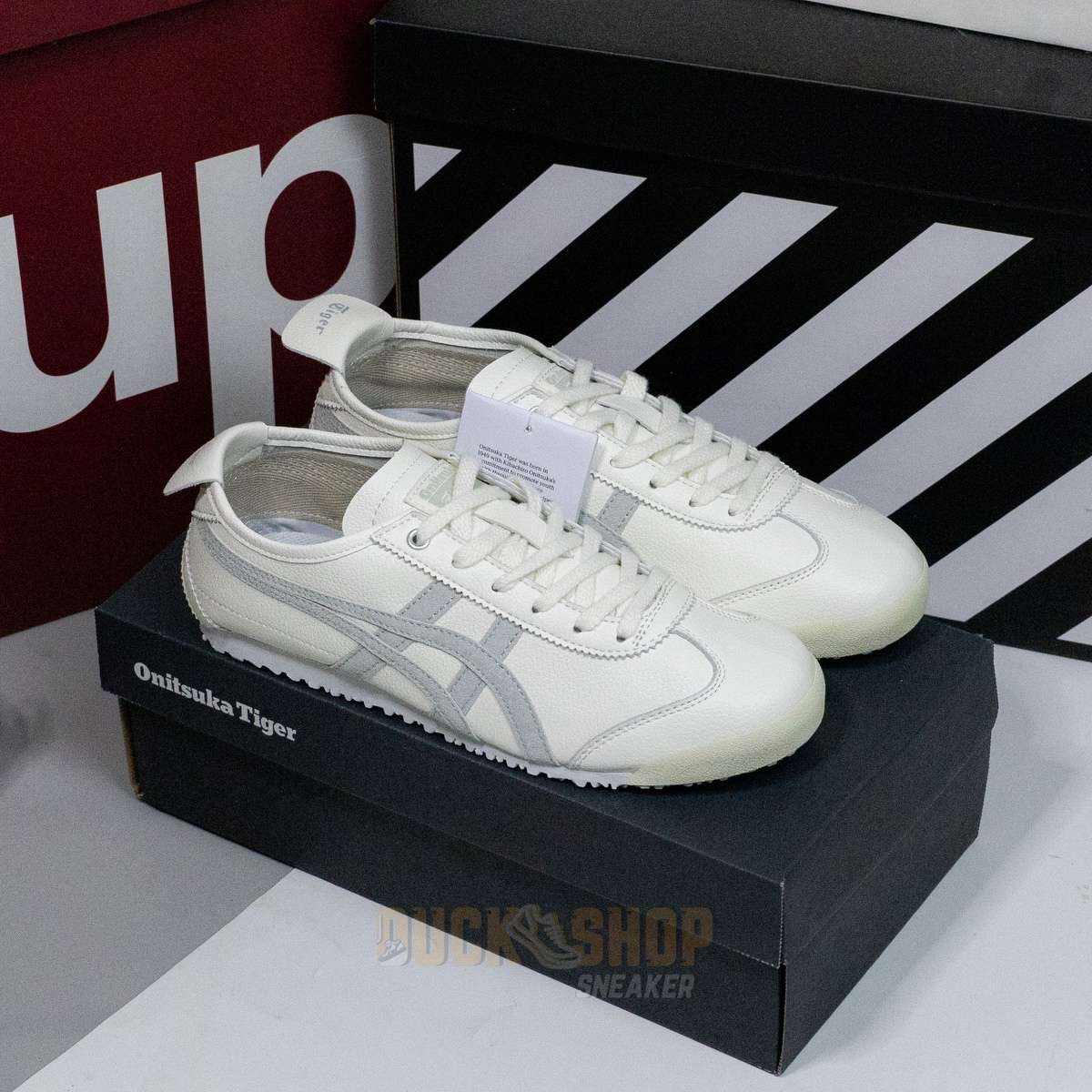 Alternative view of Giày Onitsuka Tiger Mexico 66 White Light Sage