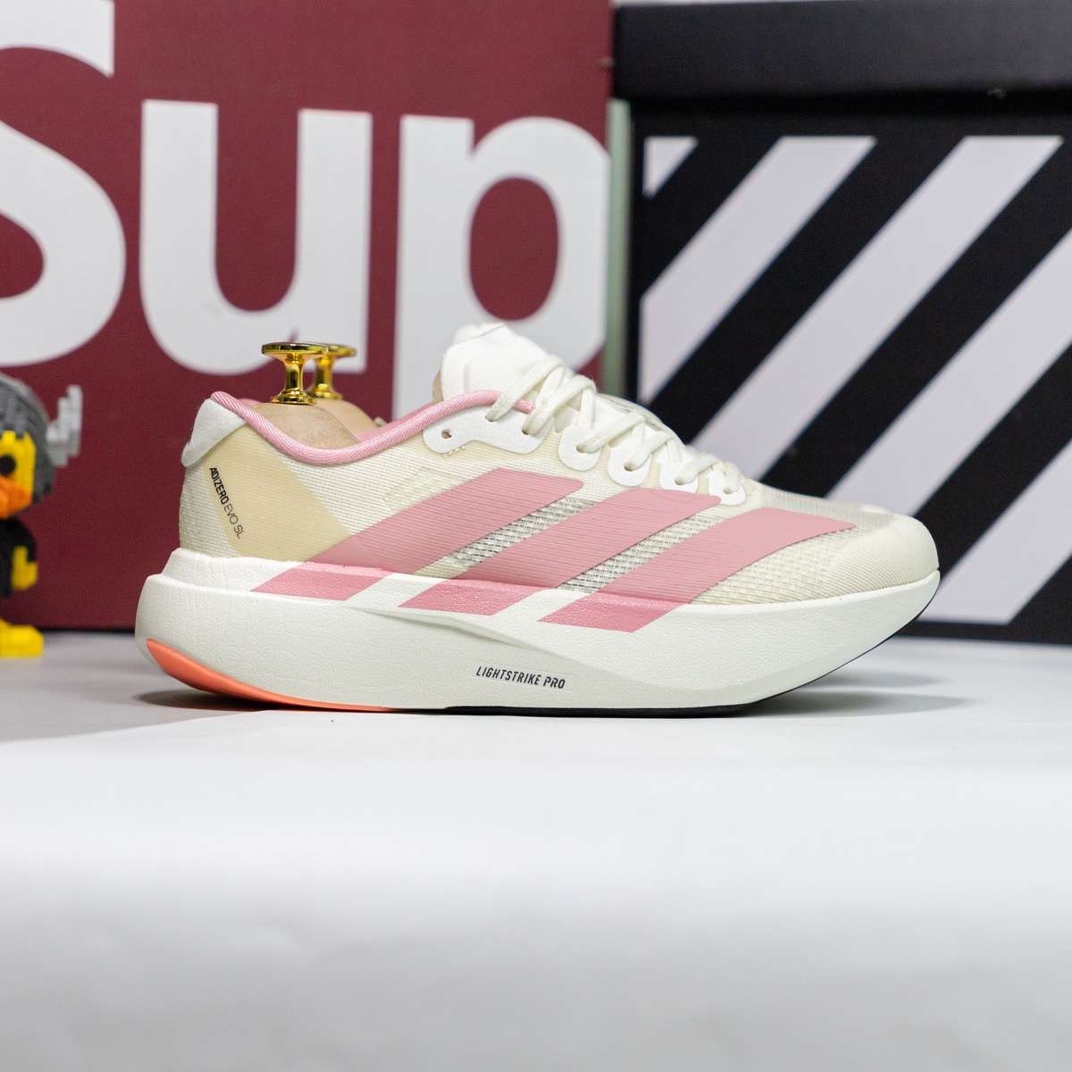 Giày Adidas Adizero Evo SL Rosa