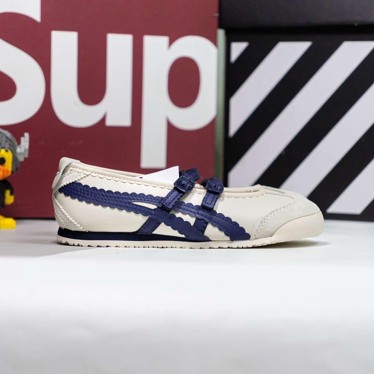 Giày Onitsuka Tiger Mexico 66 TGRS Birch Peacoat
